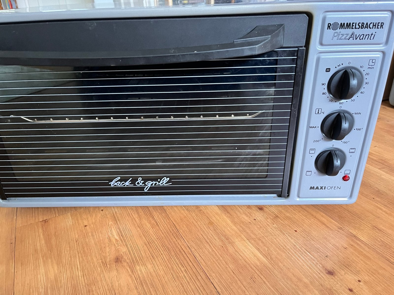 Rommelsbacher PizzaAvanti Maxi-oven met Grill, Ophalen, Minder dan 45 cm, Oven met grill, Gebruikt