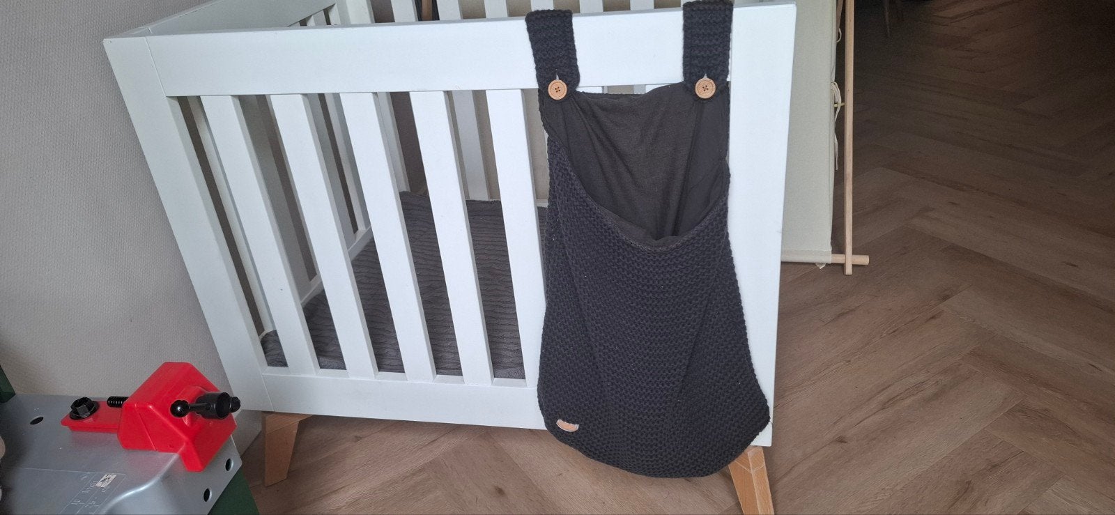 Baby box met boxkleed en boxzak, Ophalen
