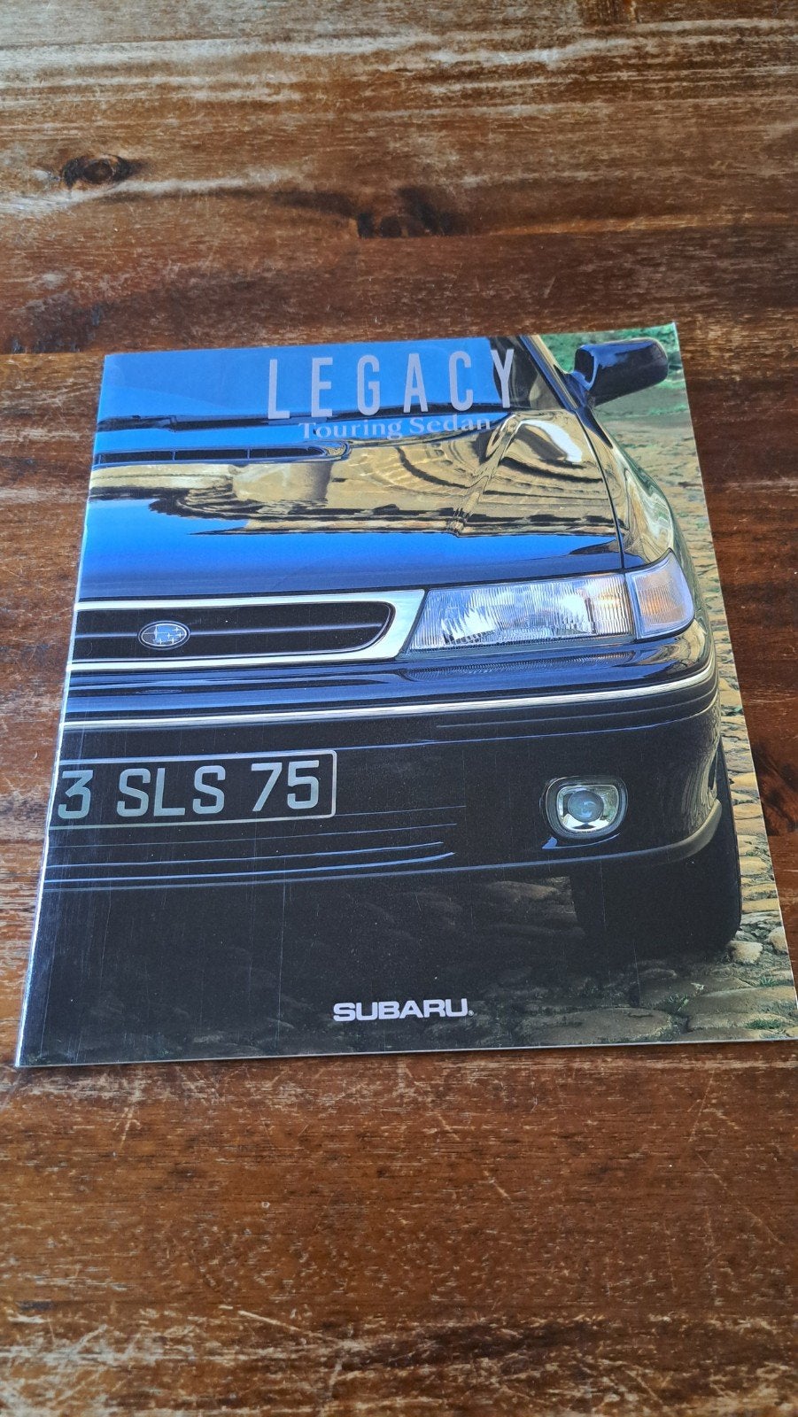 Japanse folder Subaru Legacy 1 1992, Ophalen of Verzenden, Zo goed als nieuw, Auto's