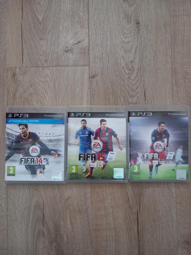 FIFA 14, 15 en 16 voor PlayStation 3 (PS3), Spelcomputers en Games, Games | Sony PlayStation 3, Gebruikt, 2 spelers, Ophalen of Verzenden