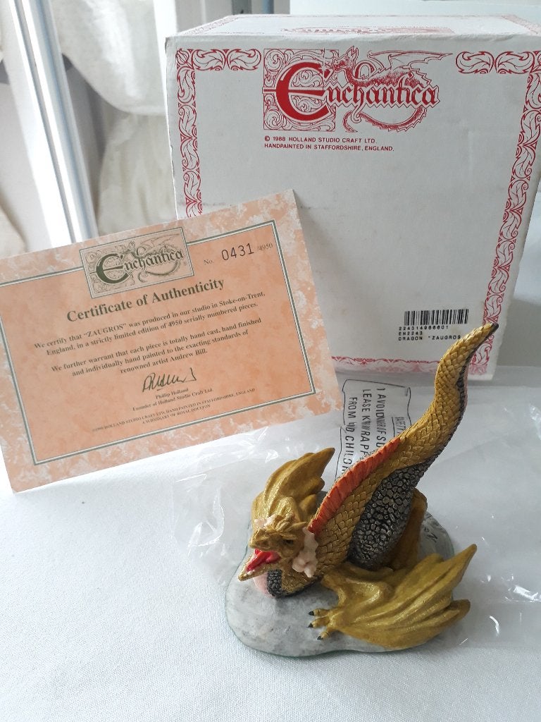 Enchantica Dragon Zaugros EN2243, Verzamelen, Verzenden, Nieuw