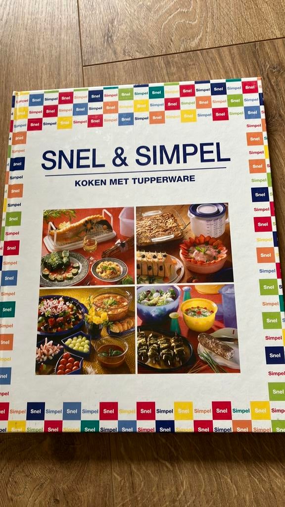 Koken met Tupperware, Ophalen of Verzenden, Zo goed als nieuw, Overige typen