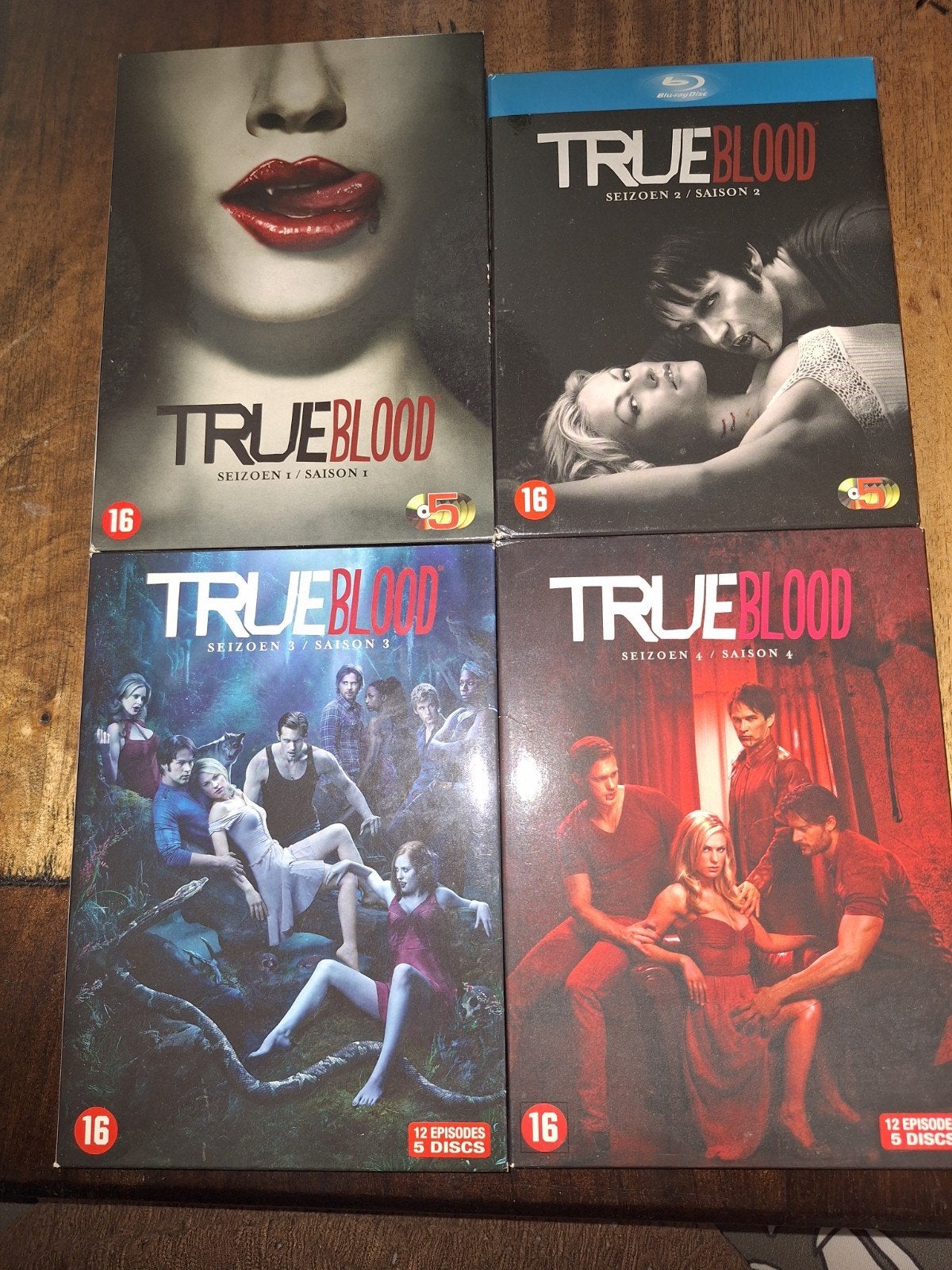 True Blood Seizoen 1-4 Blu-ray Boxset, Engels, Vanaf 16 jaar, Seizoen 1, Ophalen of Verzenden