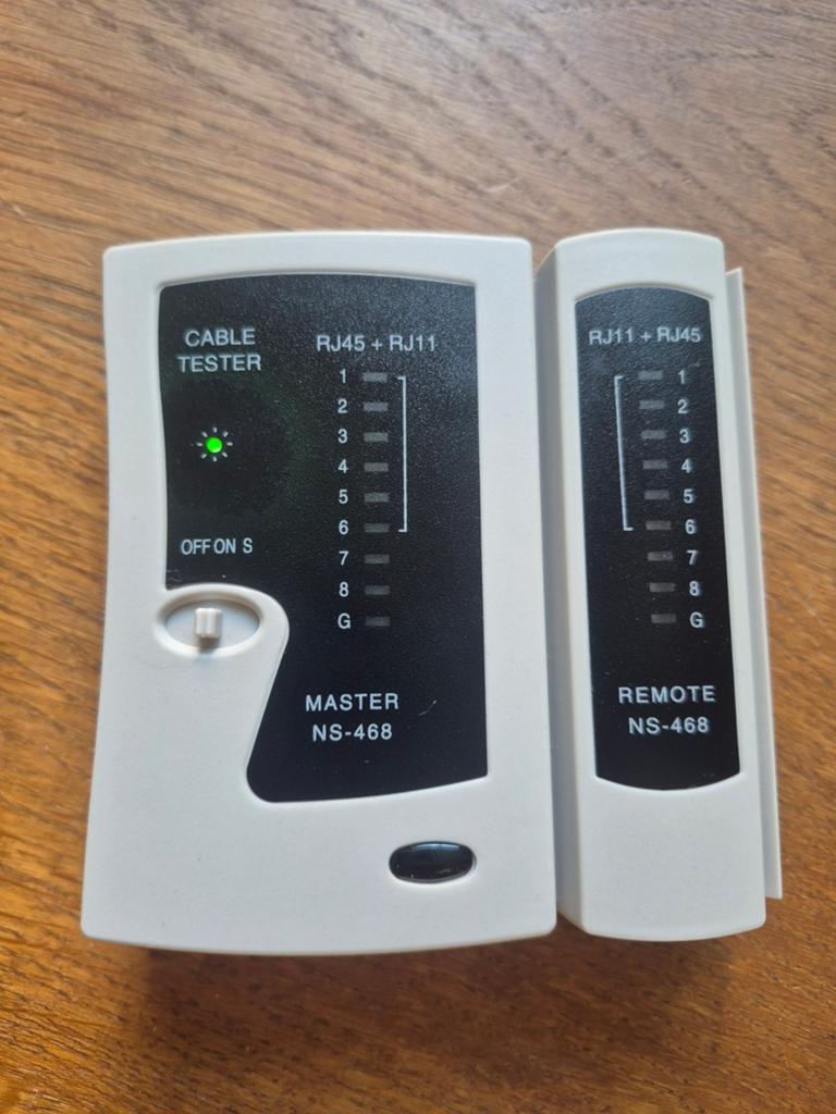 Goobay LAN kabeltester, Ophalen of Verzenden, Zo goed als nieuw, Kabel of Snoer