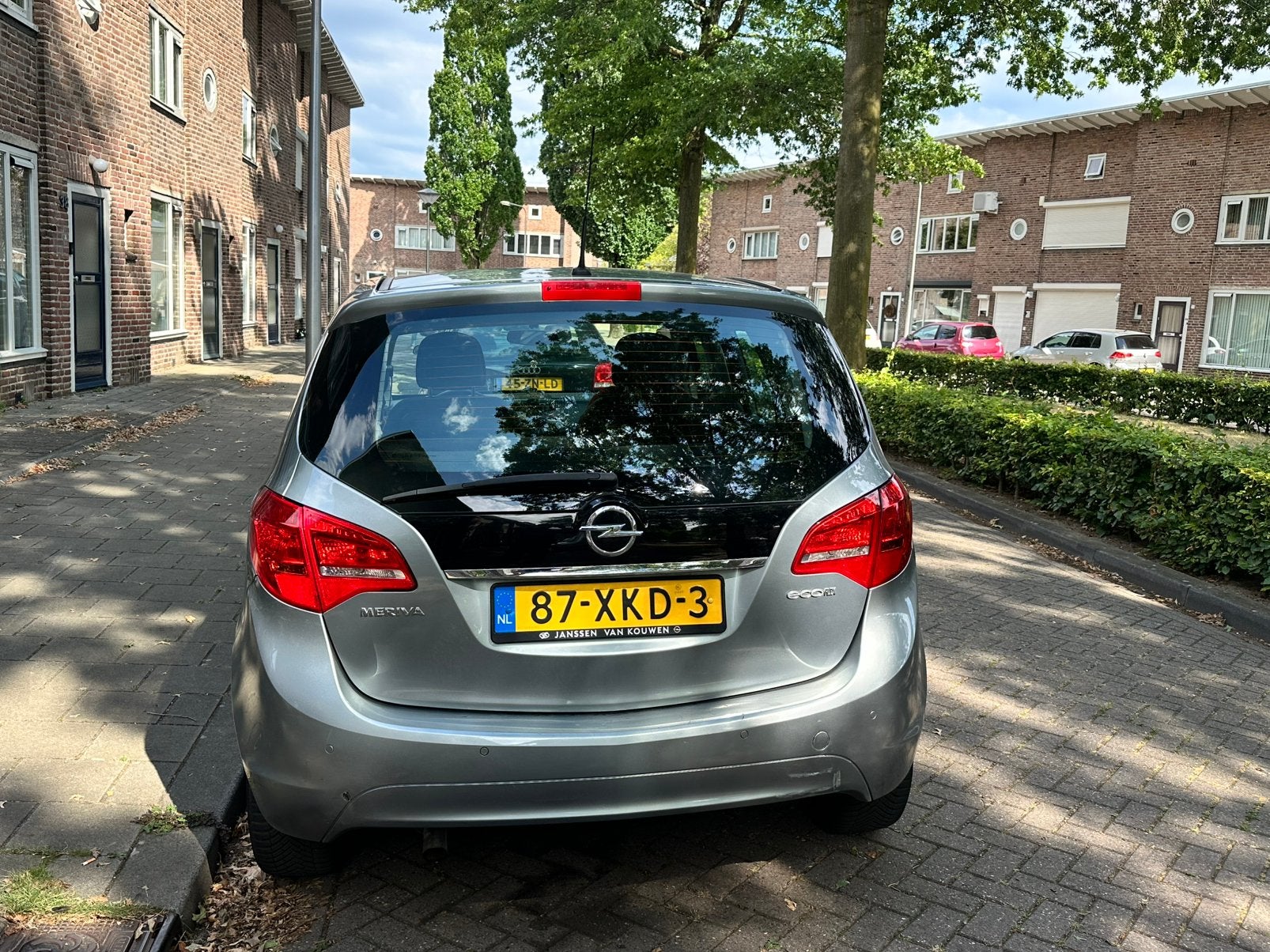 Opel Meriva 1.4 Turbo Eco 2012 Grijs, Auto's, Voorwielaandrijving, 4 cilinders, Origineel Nederlands, Handgeschakeld