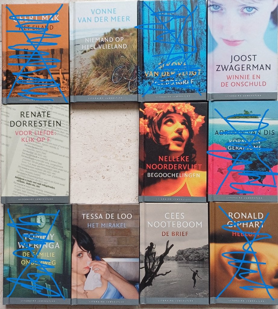 literaire juweeltjes 2006, 2007, 2008, 2011, 2012, 2013, 201, Ophalen of Verzenden, Zo goed als nieuw, Diverse auteurs, Nederland