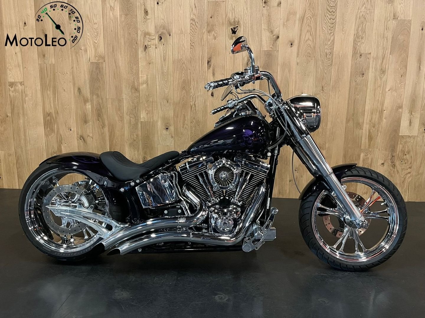 HARLEY-DAVIDSON FAT BOY FLSTF Custom (bj 2006) 16,492 km, Motoren, 2 cilinders, HARLEY-DAVIDSON, Bedrijf, Onbekend
