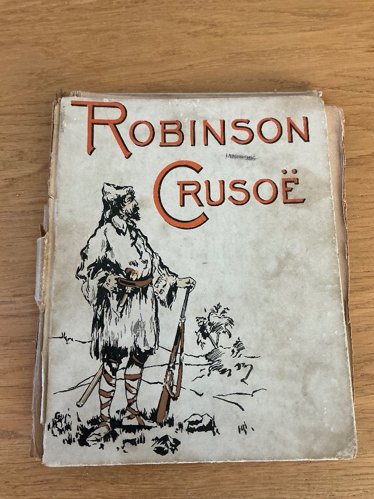 Robinson crusoe, Antiek en Kunst, Ophalen of Verzenden, Daniel Defoe