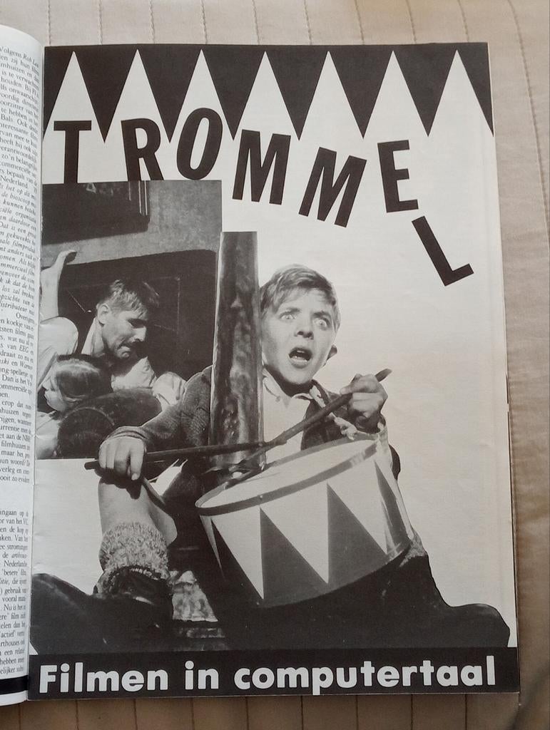 Louis Andriessen De Blechttrommel, Ophalen of Verzenden, Gelezen, Muziek, Film of Tv