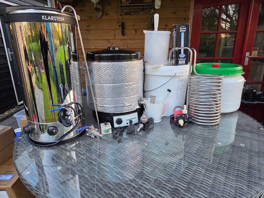 Complete Brouwset/Brouwinstallatie: Klarstein & Arsegan, Hobby en Vrije tijd, Overige Hobby en Vrije tijd, Ophalen
