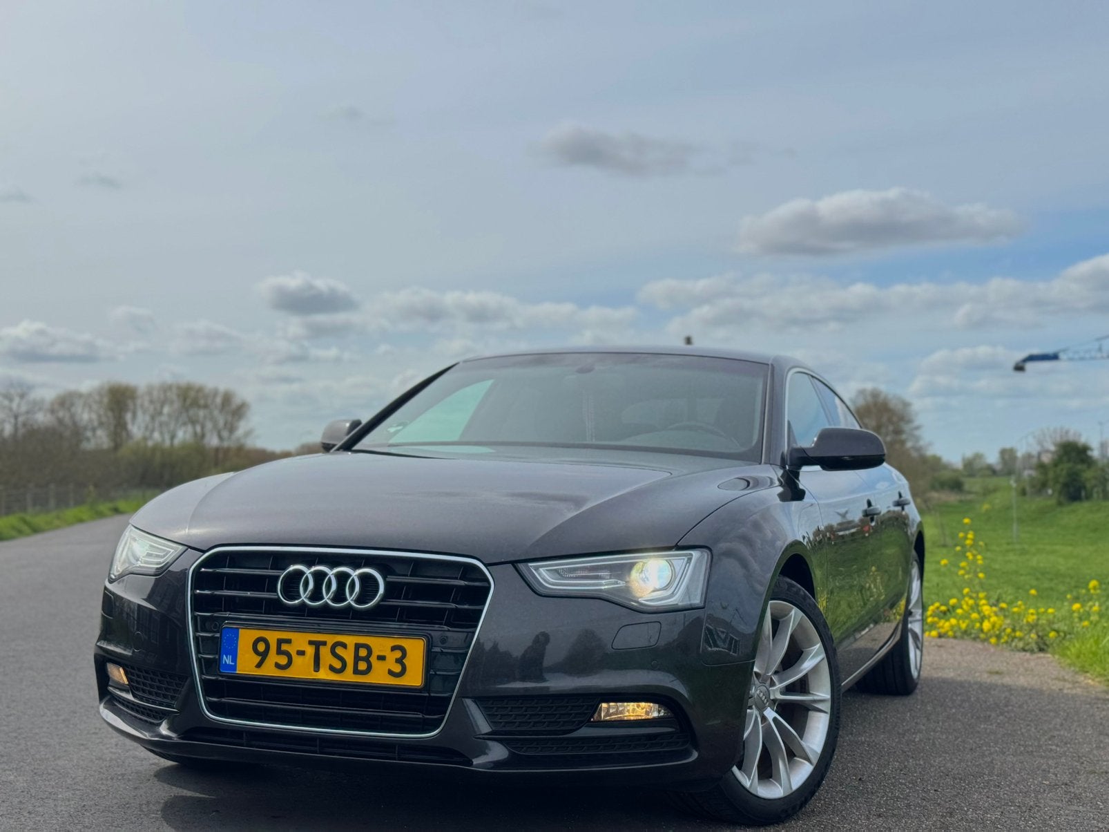 Audi A5 1.8 Tfsi 125KW Sportback 2012 Grijs, Auto's, Audi, Voorwielaandrijving, 4 cilinders, 4 stoelen, 1465 kg