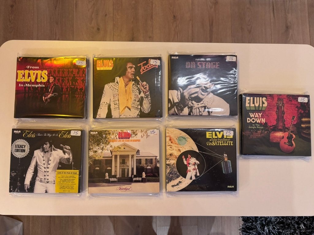 Elvis CD verzameling Legacy - 7 titels, Verzenden, Zo goed als nieuw, Poprock