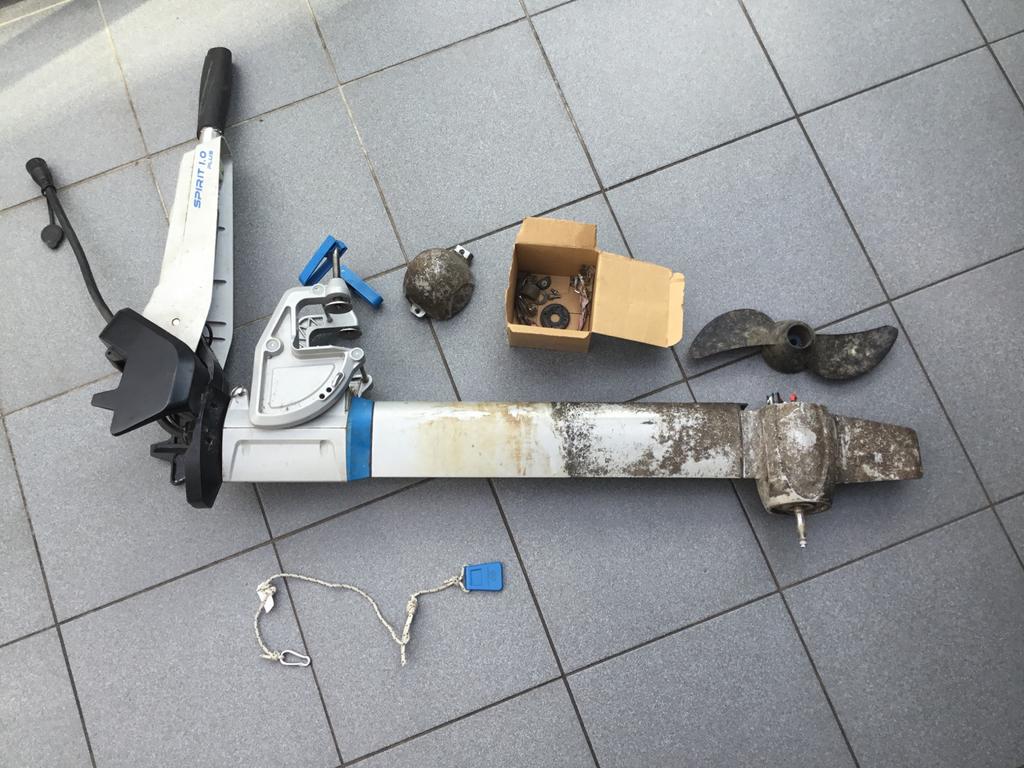 Epropulsion Spirit 1.0 Plus buitenboordmotor (defect), Ophalen, Gebruikt, Motor en Techniek, Zeilboot of Motorboot