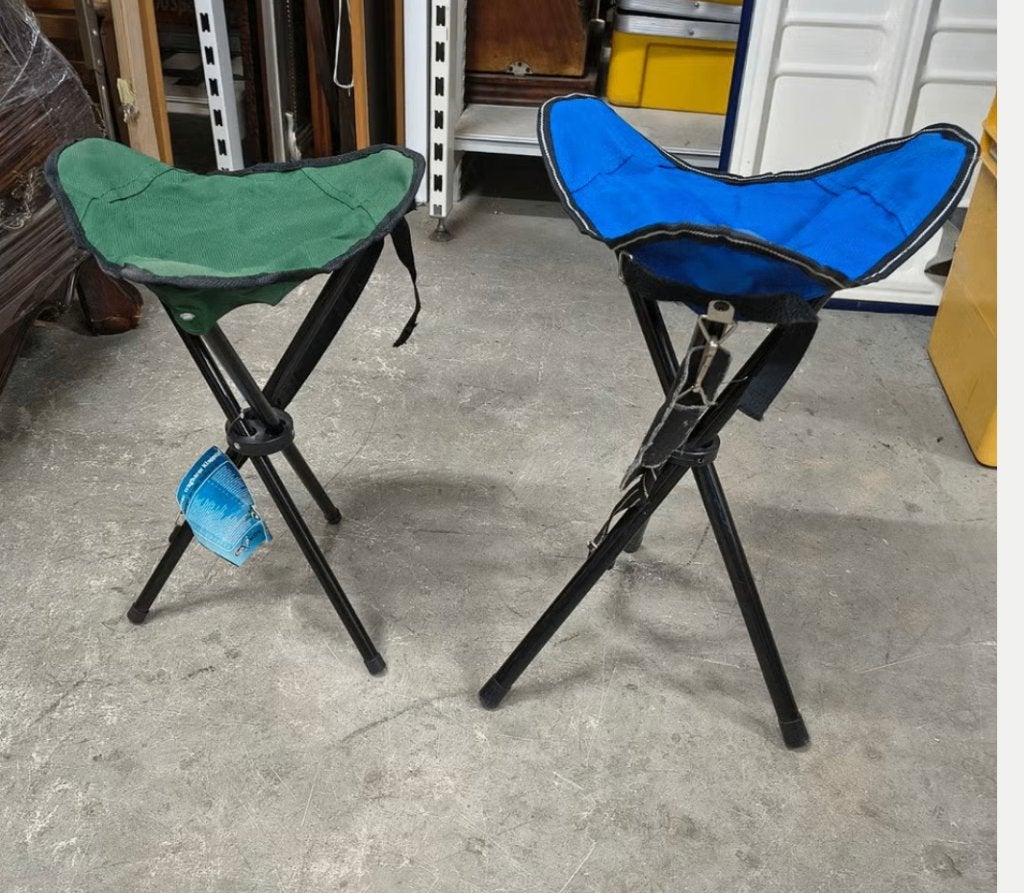 krukje viskrukje opvouwbaar, Ophalen, Gebruikt, ., Campingstoel