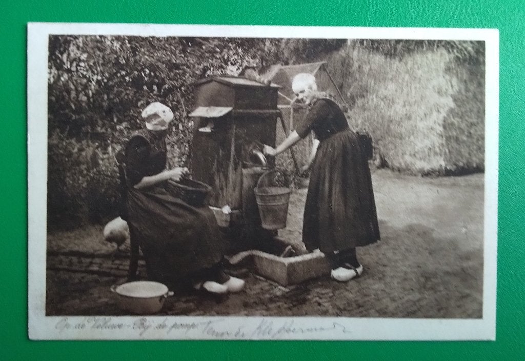 Op de Veluwe - Bij de pomp 1932 klf, Verzenden, 1920 tot 1940, Gelopen, Gelderland