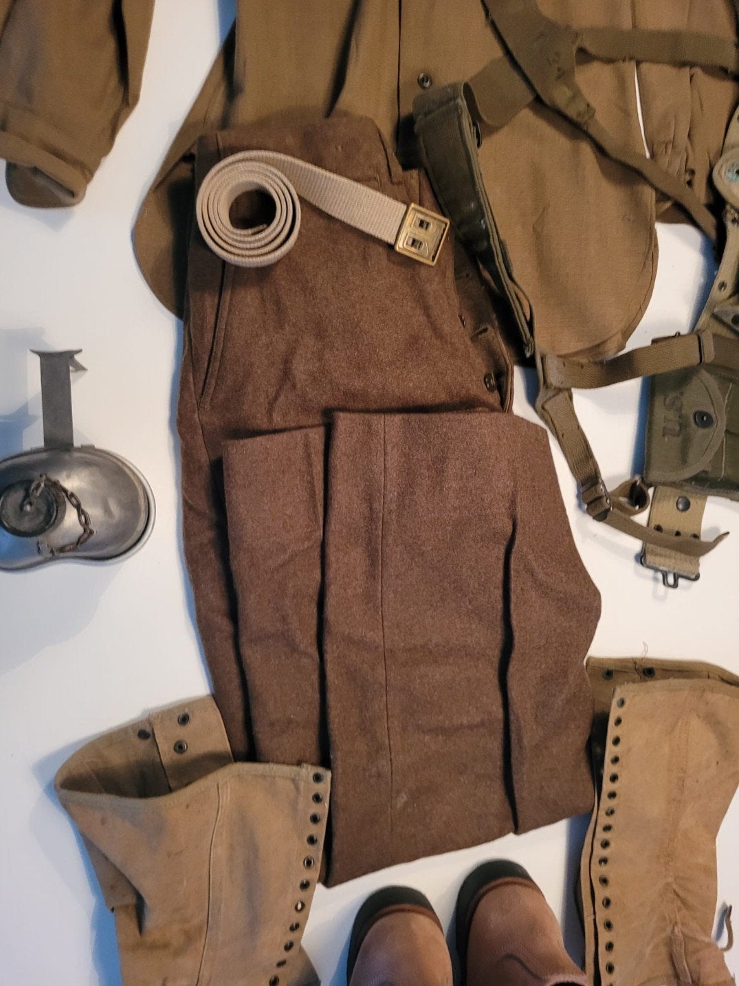 ww2 us army spullen origineel, Verzamelen, Militaria | Tweede Wereldoorlog, Ophalen of Verzenden