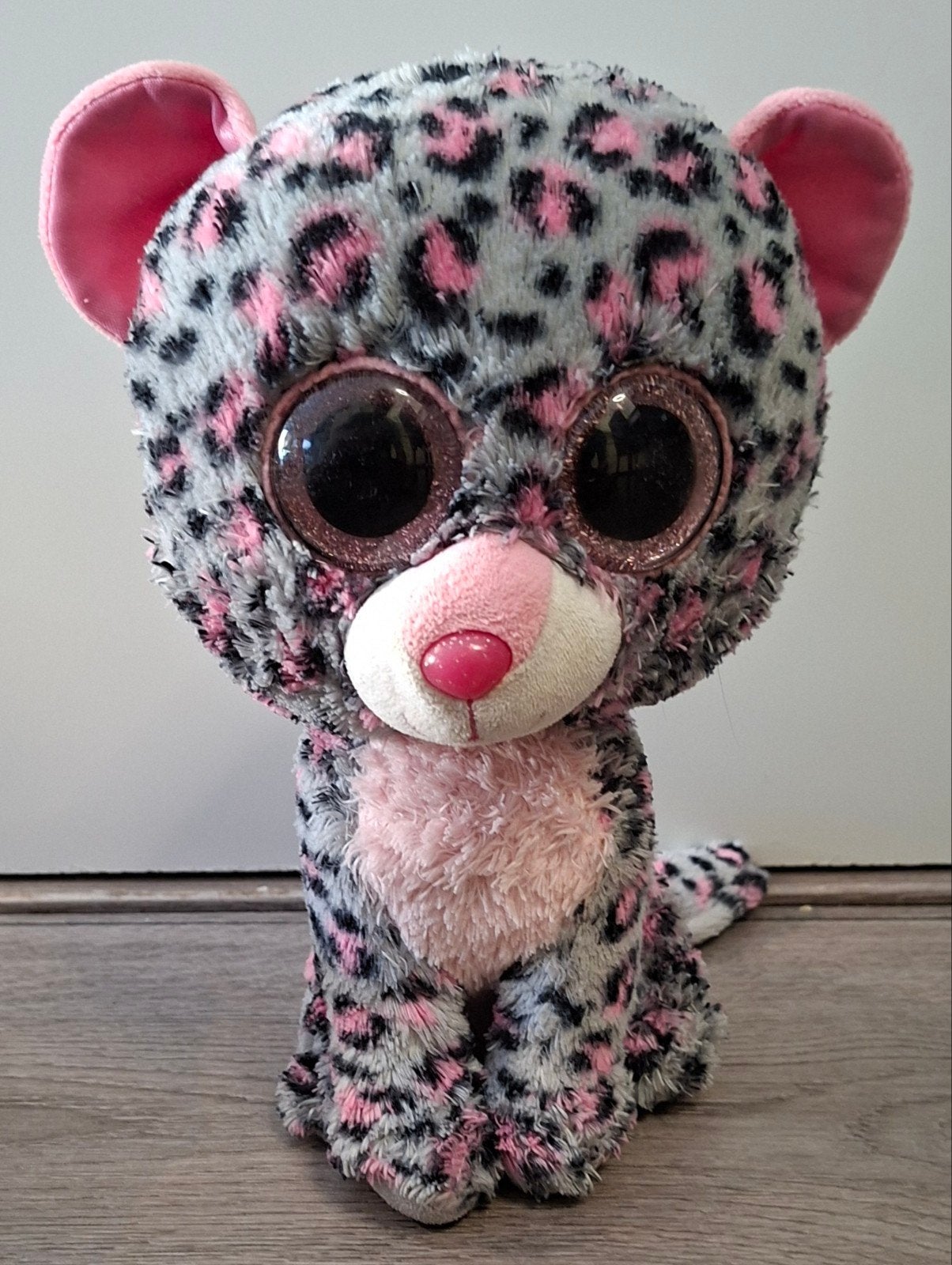 ty beanie boo panter 24 cm, Overige karakters, Overige typen, Grijs, Ophalen of Verzenden