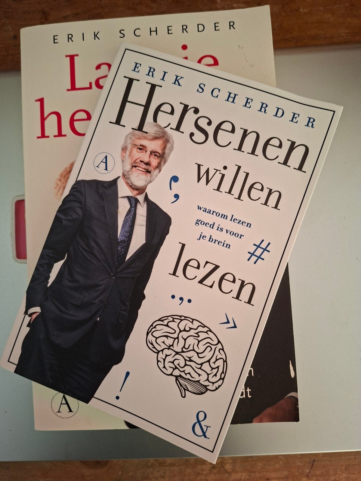 Laat je hersenen niet zitten - Erik Scherder, Boeken, Ophalen of Verzenden, Gelezen, Gezondheid en Conditie, Erik Scherder