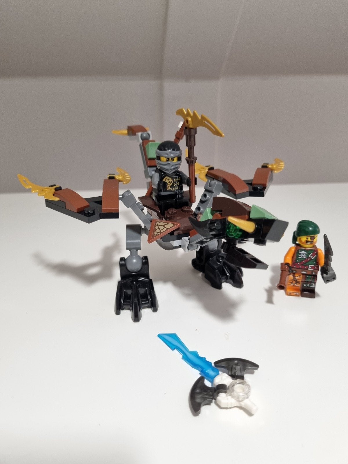 Lego Ninjago 70599 Cole's Dragon, Ophalen of Verzenden, Zo goed als nieuw