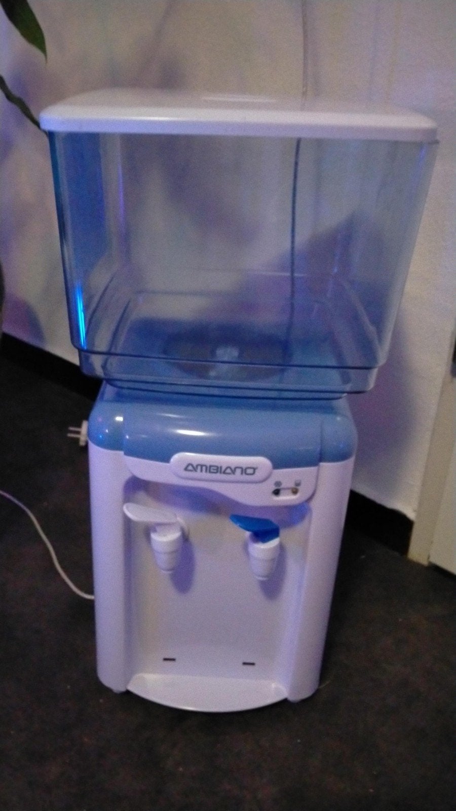 ambiano water koeler met tap, Ophalen