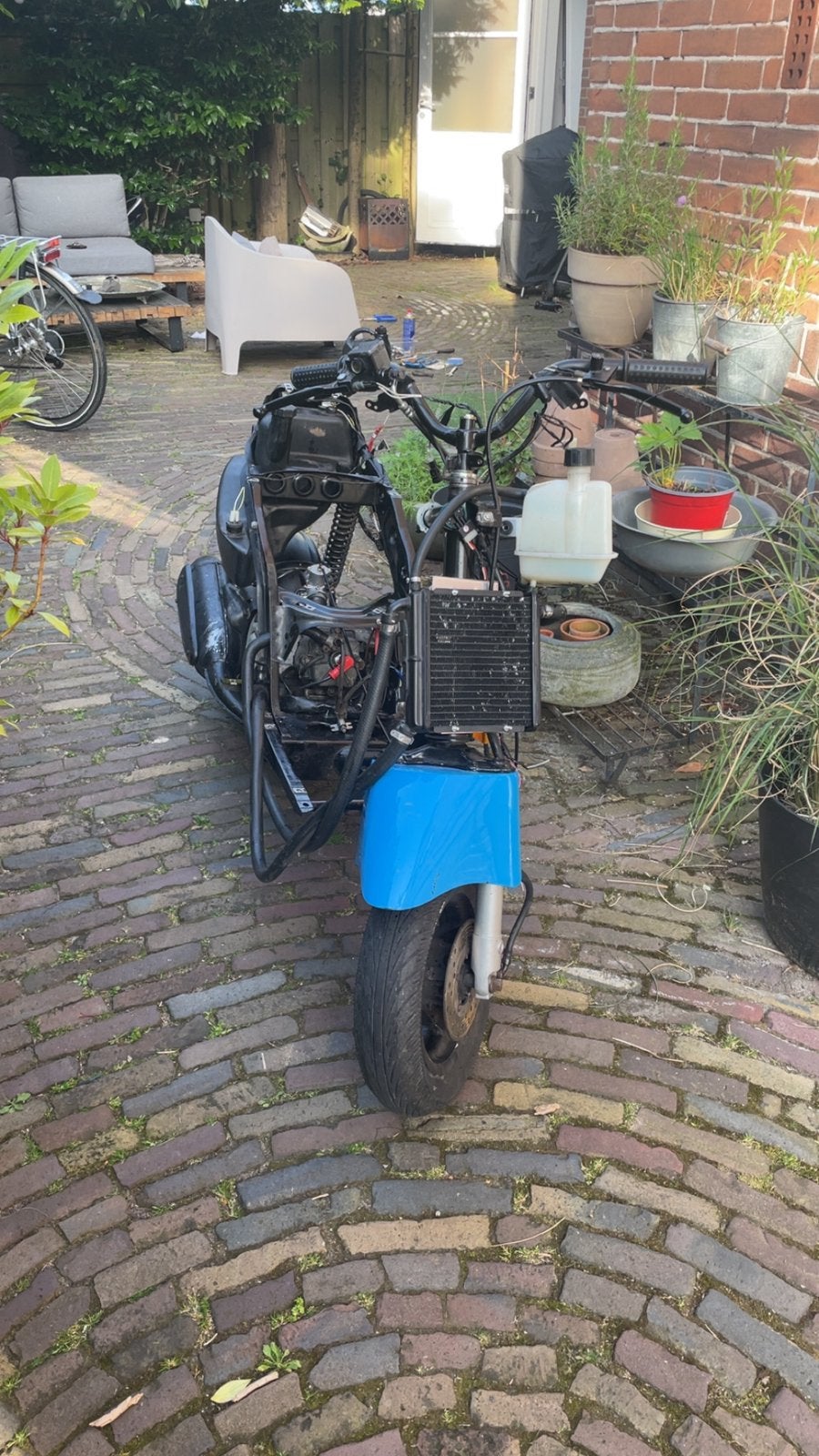 Zip 180cc in onderdelen, Ophalen, Zo goed als nieuw, Tweetakt, Piaggio