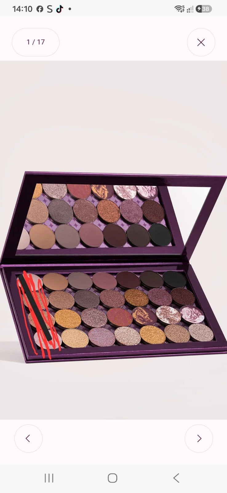 My Masterpiece Set Burgundy Reflections Oogschaduw, Ogen, Nieuw, Ophalen of Verzenden, Make-up