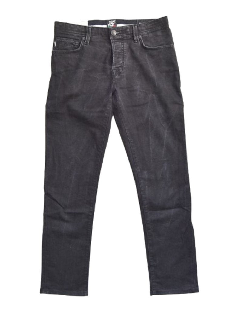 Tramarossa spijkerbroek, jeans Leonardo, zwart, Mt. W33, Kleding | Heren, Verzenden, Zwart, Tramarossa, Zo goed als nieuw
