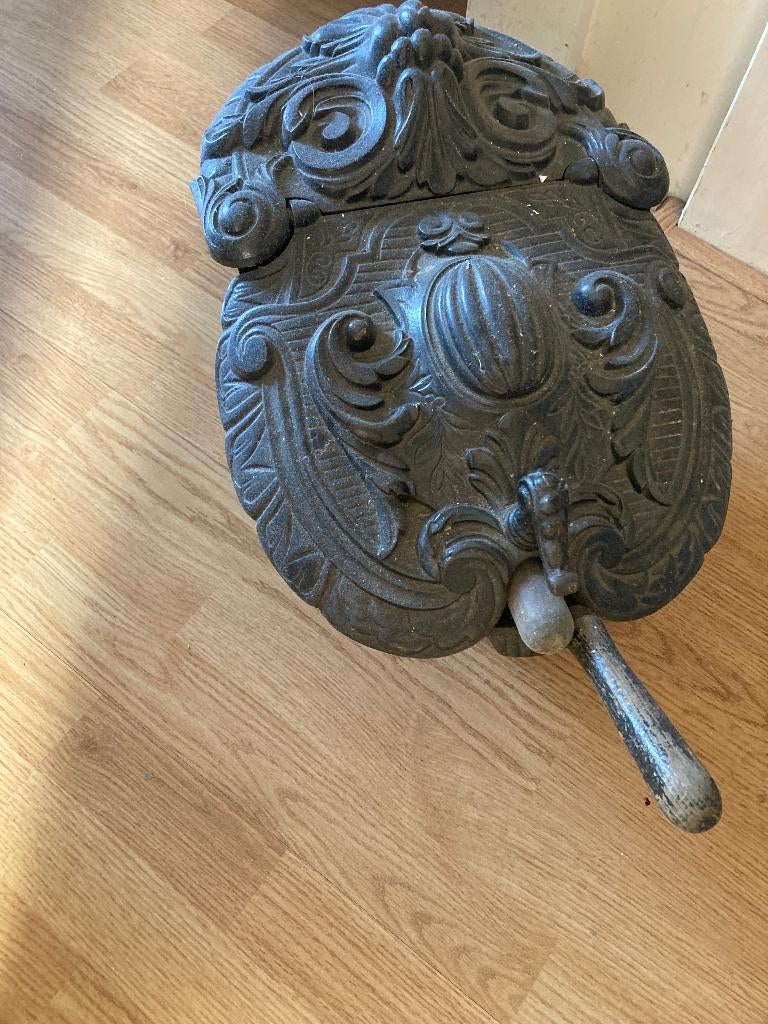 gietijzeren kolenbak, Antiek en Kunst, Ophalen