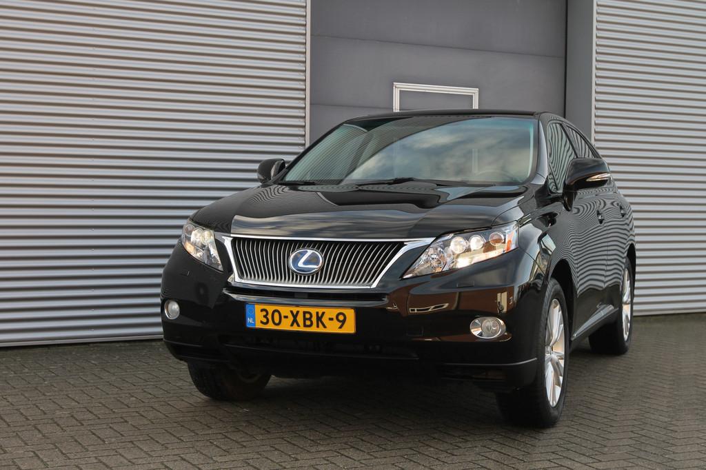 Lexus RX 450h 4WD Luxury I Aut. I Navi I Leder I Camera, Automaat, Euro 5, Gebruikt, 2000 kg