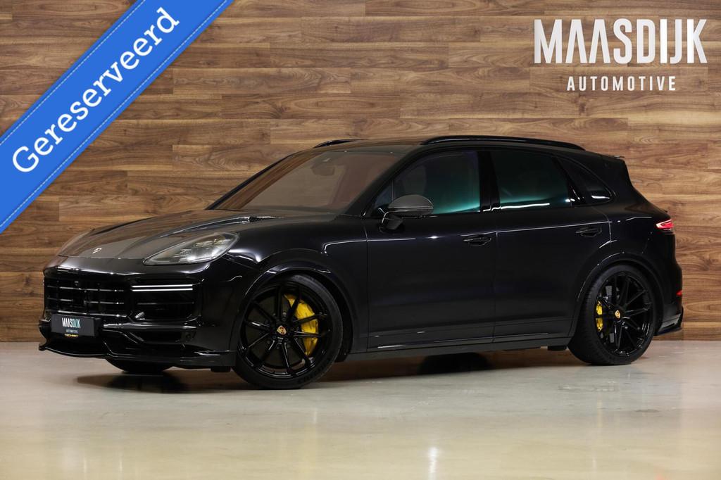 Porsche Cayenne 4.0 Turbo|Pano|Techart|18-Wegs|Chrono|Bose|A, Auto's, Porsche, Bedrijf, Te koop, Cayenne, 360° camera, 4x4, ABS