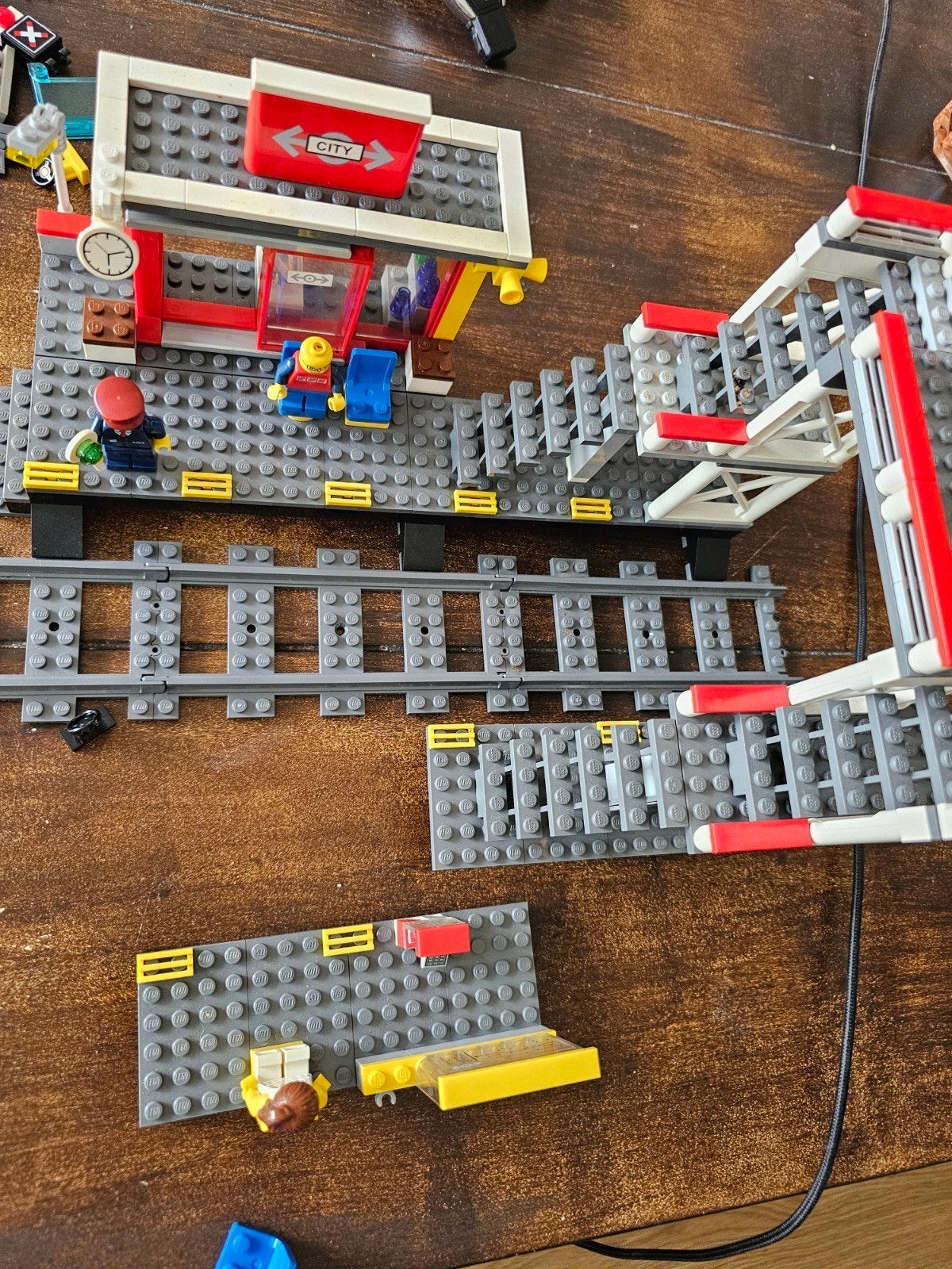 lego treinstation 7937, Ophalen of Verzenden, Gebruikt, Elektrisch, Overige merken