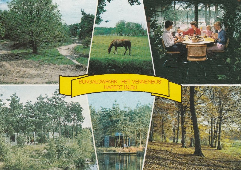 HAPERT Het Vennenbos Creatief Vakantiepark, Verzenden, 1980 tot heden, Gelopen, Noord-Brabant