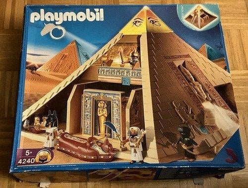 Playmobil Pyramide zonder doos € 85,=, Ophalen of Verzenden, Zo goed als nieuw, Complete set