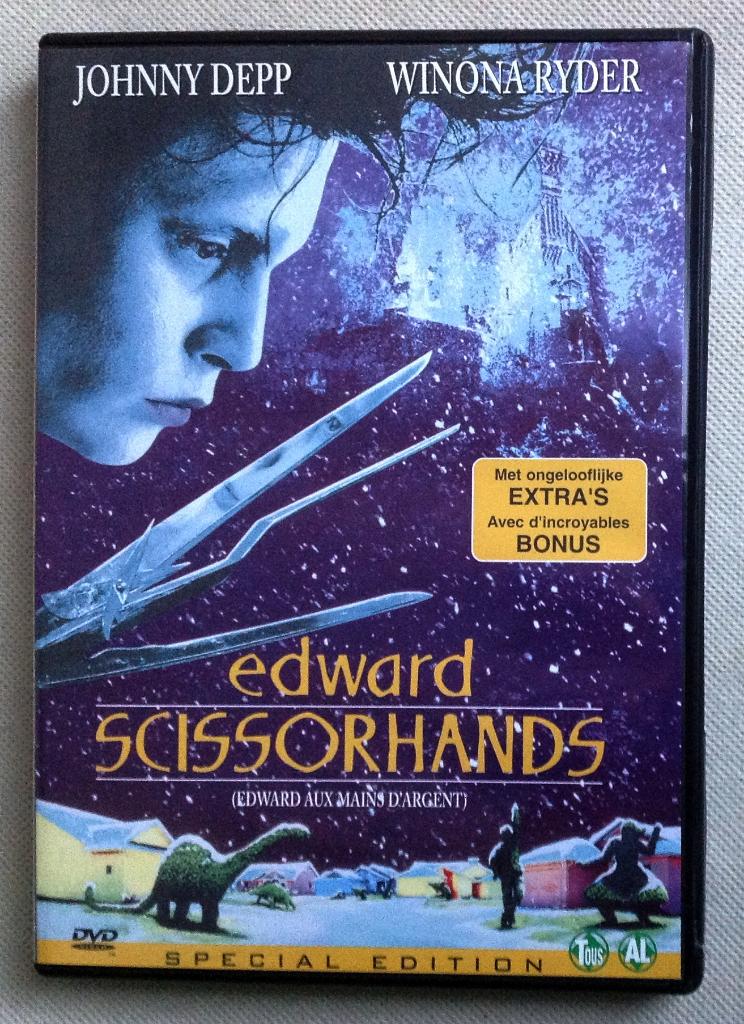 Edward Scissorhands Special Edition Tim Burton Johnny Depp, Alle leeftijden, Verzenden, Gebruikt, Fantasy