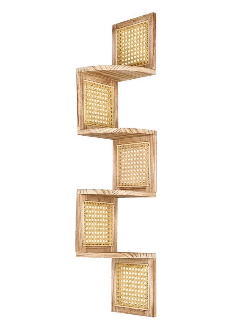 Nieuw Rotan Wandrek - 5 Planken - Ongebruikt, Ophalen, Nieuw