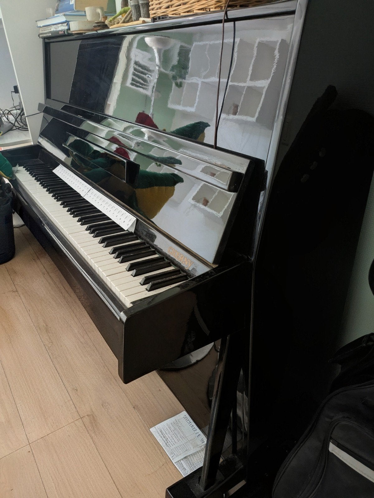 Zwarte Piano, Ophalen, Gebruikt, Zwart, Piano