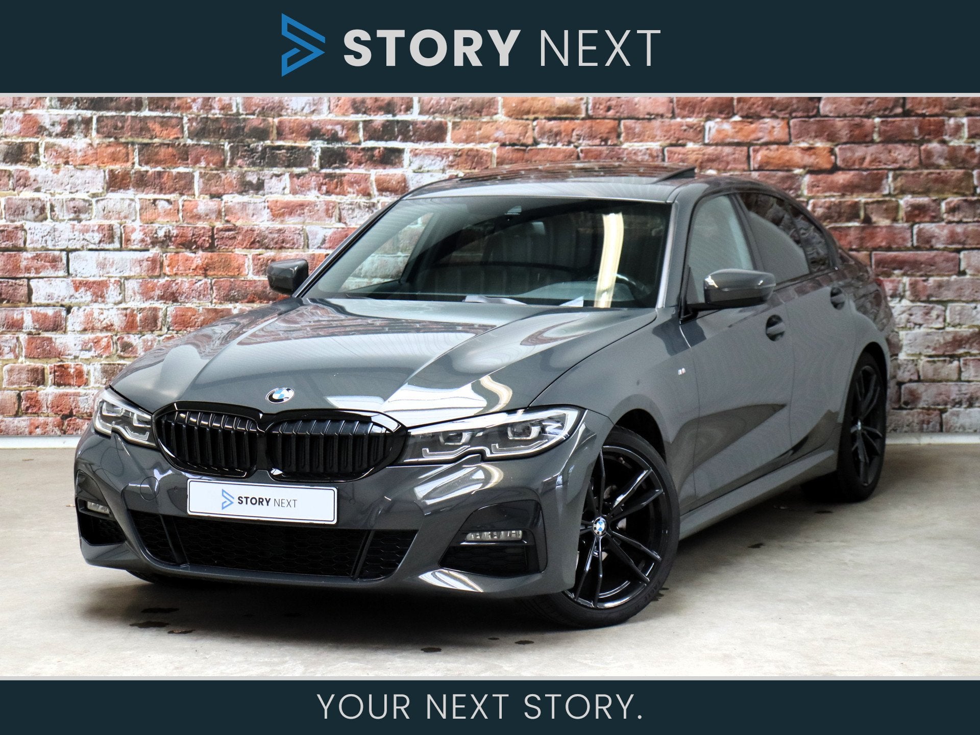 BMW 3 Serie Sedan 320i High Executive M Sport Pakket Automaa, Auto's, Automaat, Achterwielaandrijving, Gebruikt, 4 cilinders