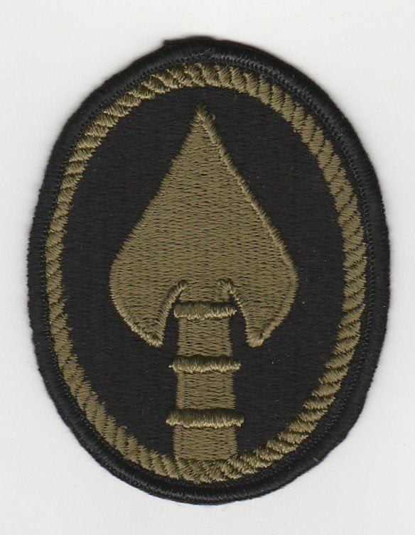 Embleem US Army - Special Operation Command (SOCOM), Verzamelen, Ophalen of Verzenden, Landmacht, Amerika, Embleem of Badge