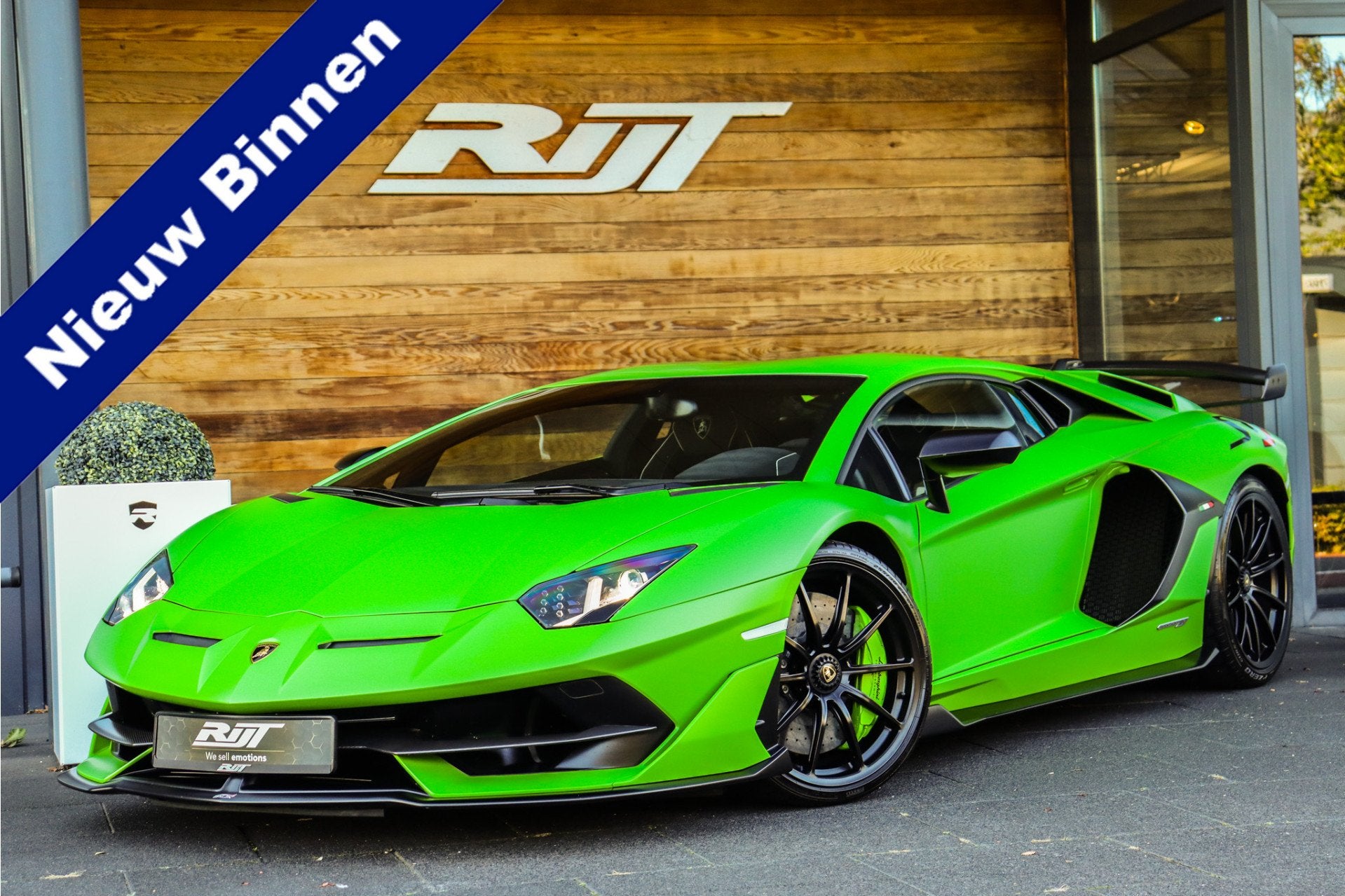 Lamborghini Aventador 6.5 V12 SVJ LP770 *Full Stealth PPF/Ca, Auto's, Automaat, Dealer onderhouden, 1525 kg, Zwart