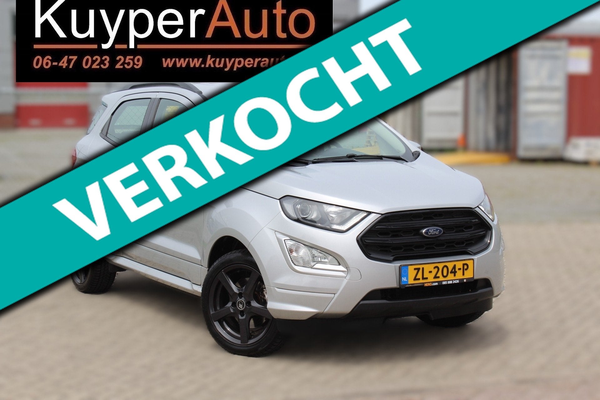 Ford EcoSport 1.0 EcoBoost ST-Line DEALER ONDERHOUDEN, Auto's, Ford, Voorwielaandrijving, 125 pk, Gebruikt, Euro 6
