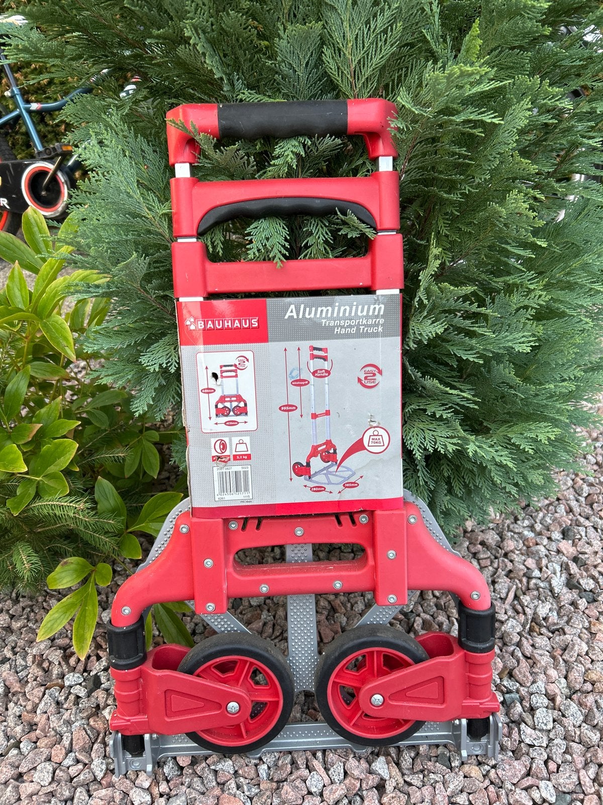 Aluminium Transportwagentje - Max 70 kg, Ophalen of Verzenden, Nieuw, Transportkar
