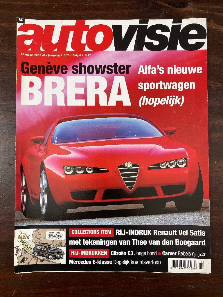 Autovisie 2002 Nr. 6 NL, Ophalen of Verzenden, Gelezen, Algemeen