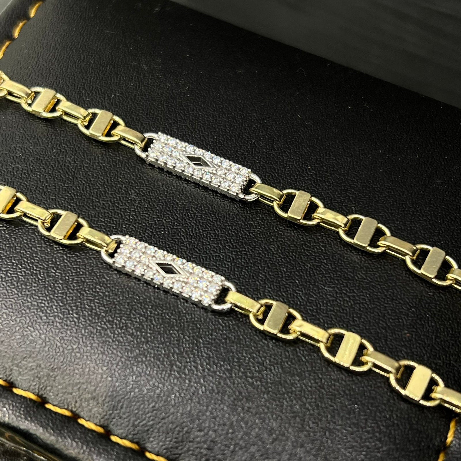 14 karaats gouden ketting magnum Kingsley, Ophalen of Verzenden, Nieuw, Goud