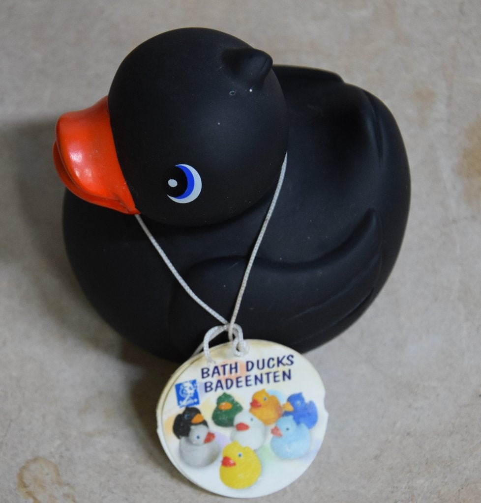badeendje zwart genummerd NIEUW eddy toys ducks verzamelen, Ophalen of Verzenden, Nieuw