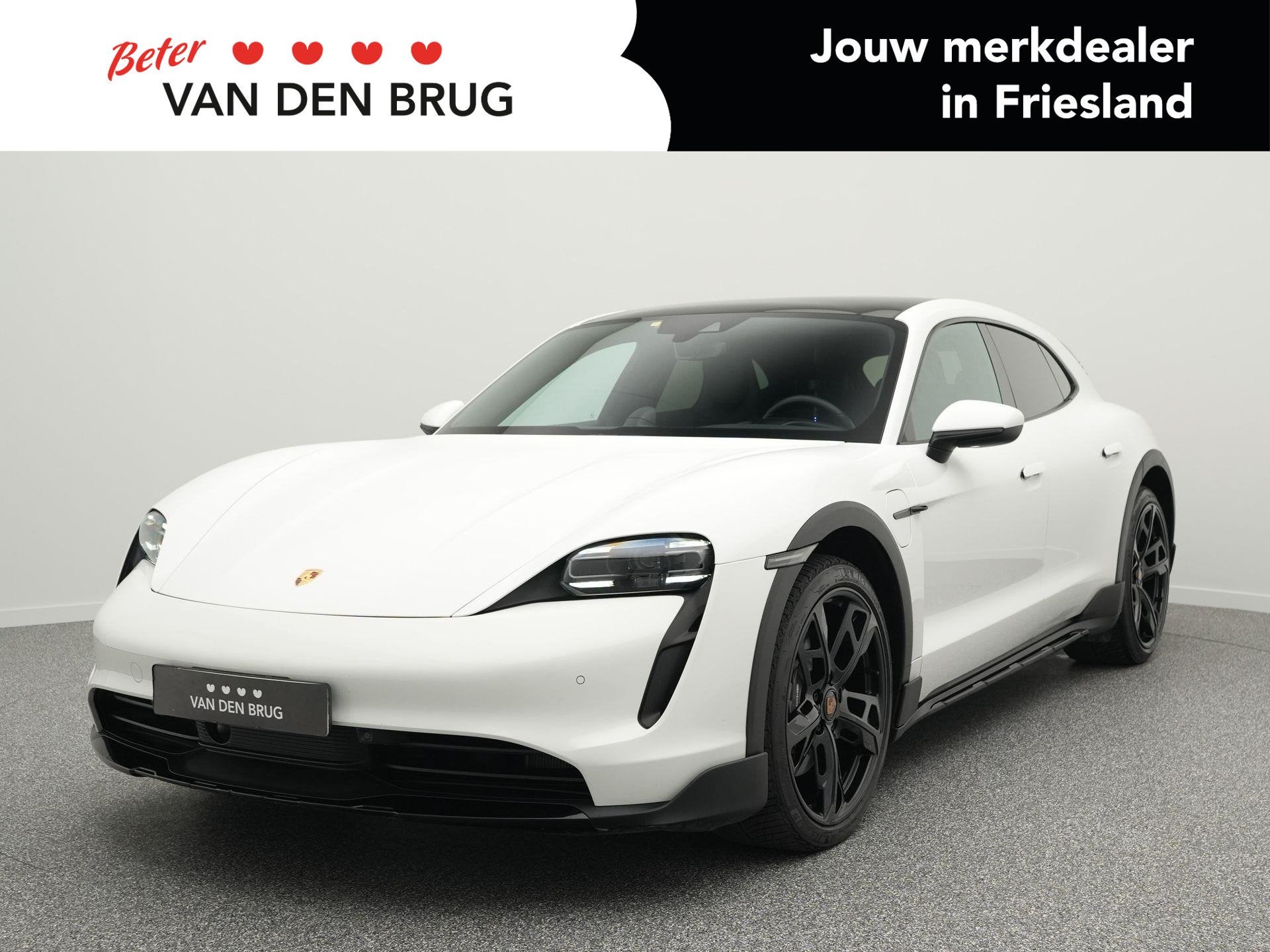 Porsche Taycan Cross Turismo 4 93 kWh 380pk | Sportchrono |, Auto's, Automaat, Zwart, Vierwielaandrijving, SUV of Terreinwagen