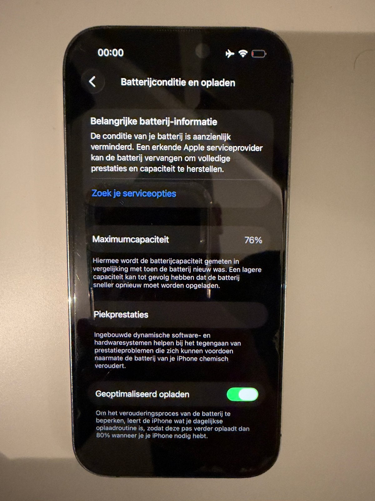 Apple iphone 14 pro paars 128gb