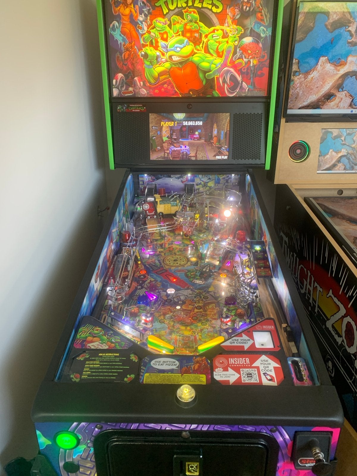 Stern TMNT ruilen voor Guardians of the galaxy of king kong, Verzamelen, Automaten | Flipperkasten, Ophalen, Elektronisch, Stern