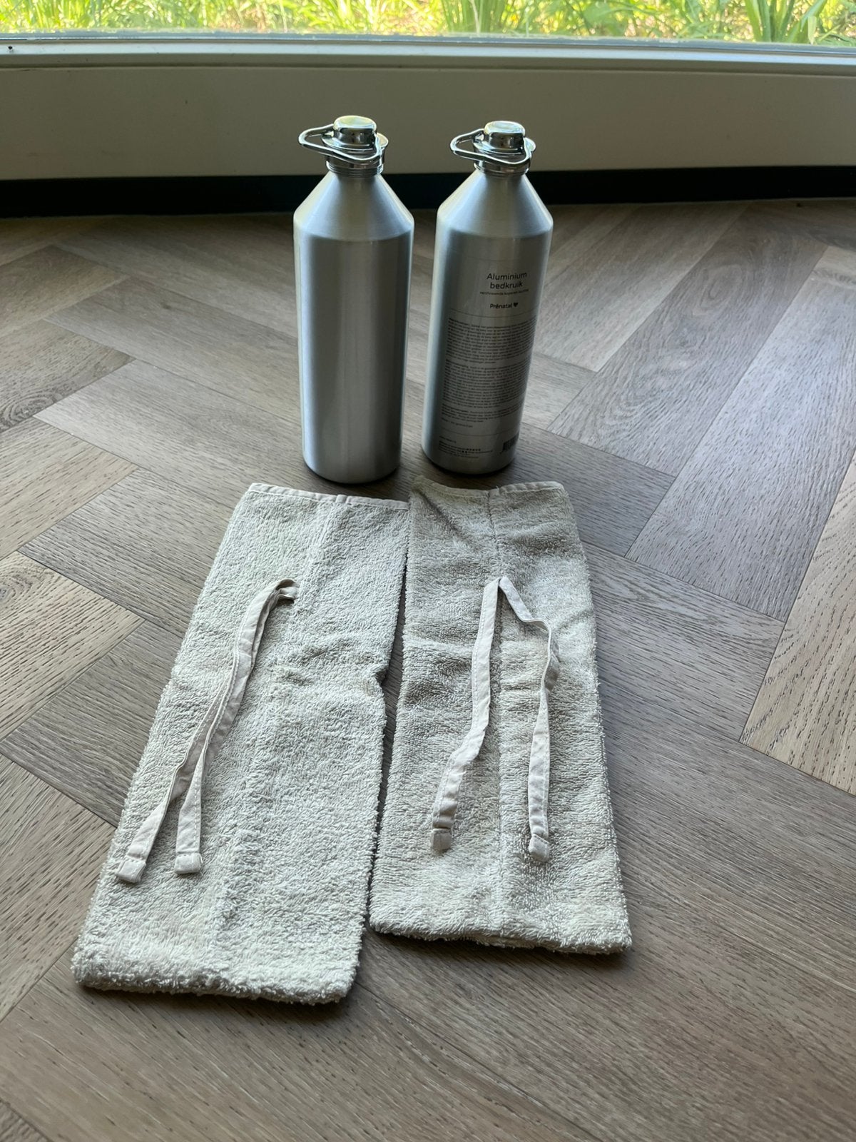 Aluminium bedkruiken met zakjes, Kinderen en Baby's, Badjes en Verzorging, Ophalen, Zo goed als nieuw, Overige typen