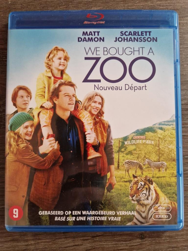 We Bought a Zoo (2011) blu-ray, Ophalen of Verzenden, Zo goed als nieuw, Drama