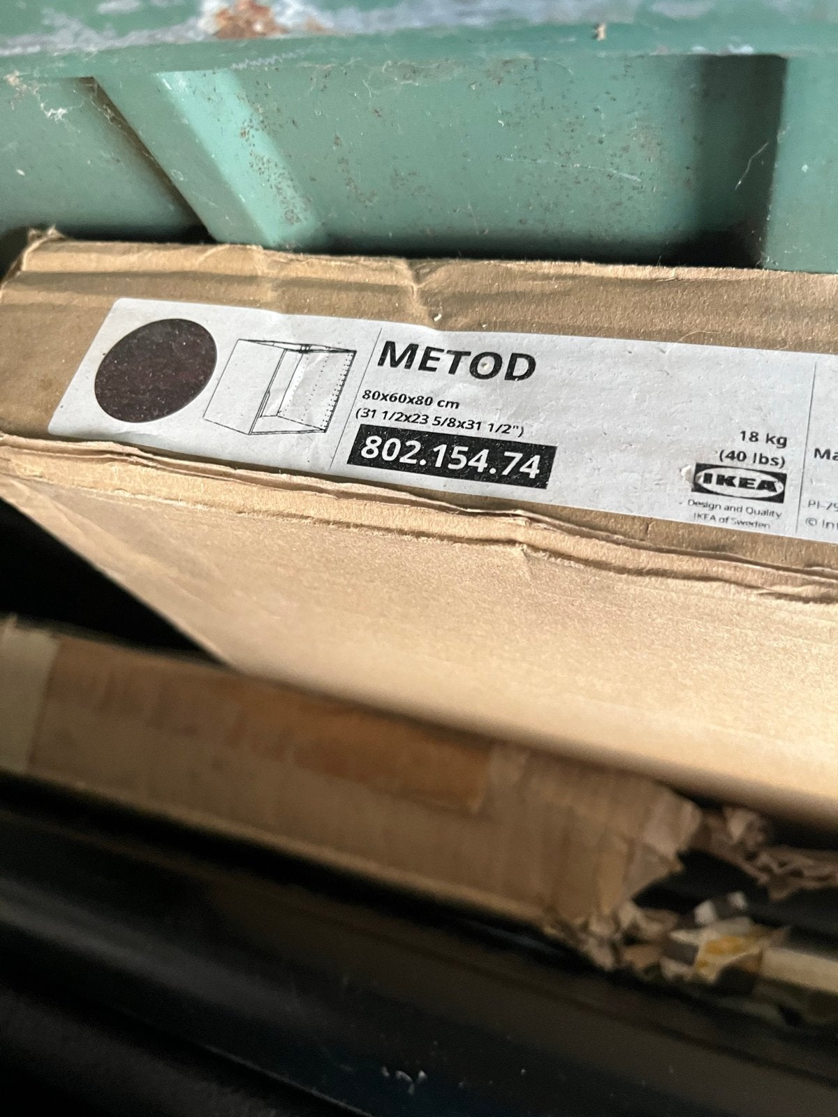 2x IKEA Metod onderkastjes nieuw (verschillende maten), Nieuw, Minder dan 100 cm, 50 tot 75 cm, 50 tot 100 cm